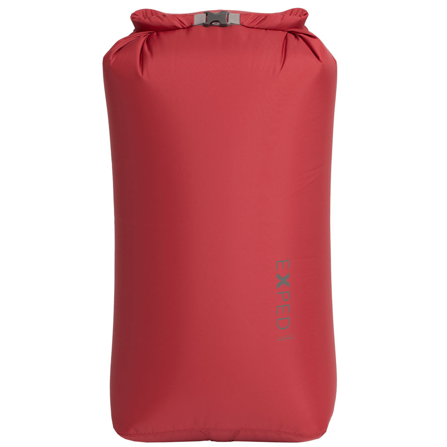 vak EXPED Fold Drybag 22L ruby red